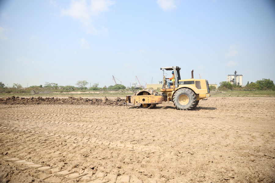 Woman at work in Cameron County 